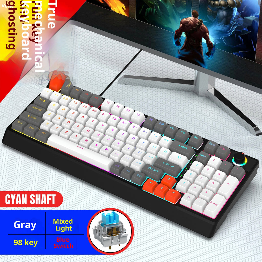 Wired mechanical keyboard