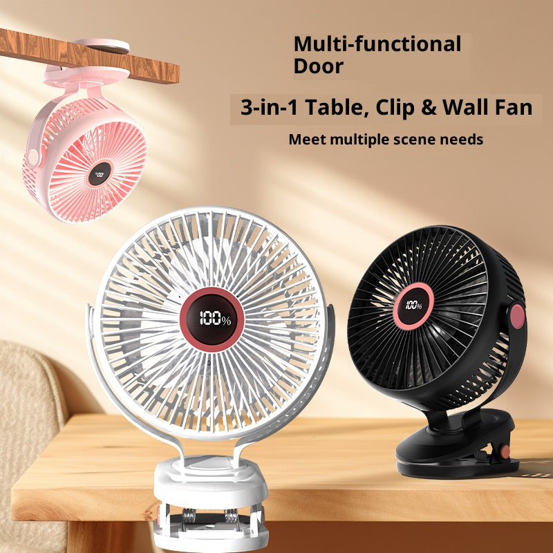 8 inch ambient light clip fan