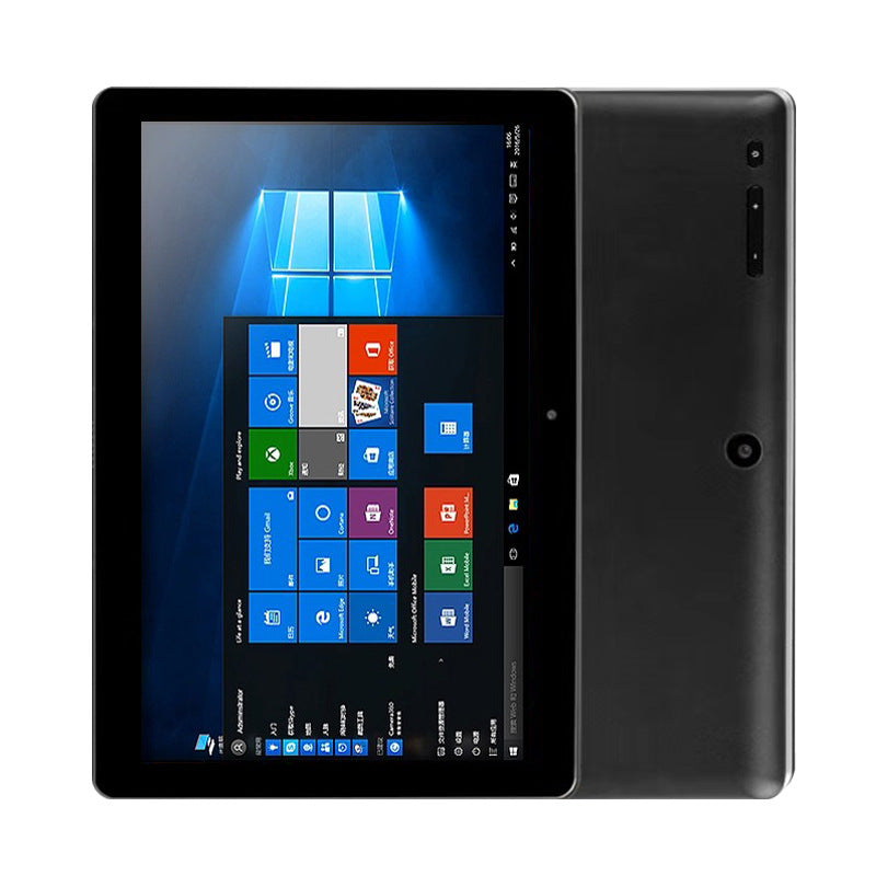 10.1inch Windows10 System Portable Online Class Office Stock Trading 2-in-1 Tablet Laptop