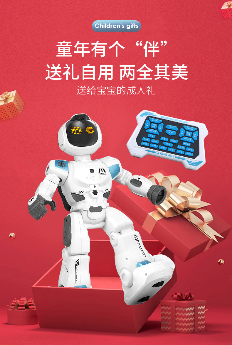 Leneng K30 Intelligent Programming Robot High-Tech Multi-Function Sensing Early Education Machine Children's Interactive Toy Wholesale