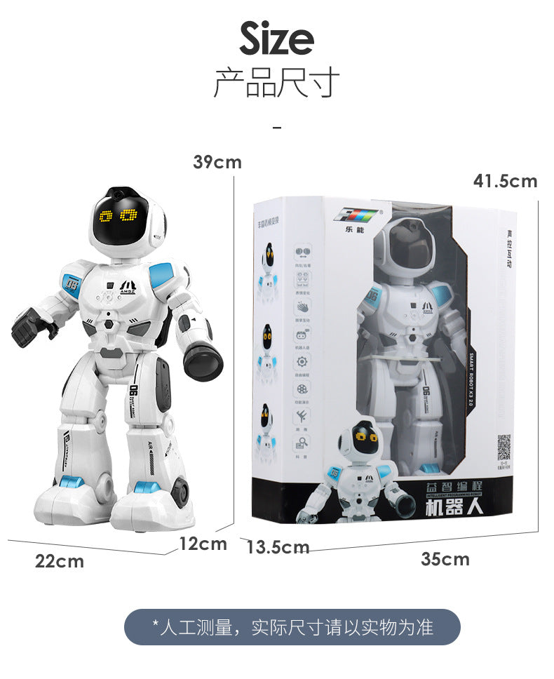 Leneng K30 Intelligent Programming Robot High-Tech Multi-Function Sensing Early Education Machine Children's Interactive Toy Wholesale