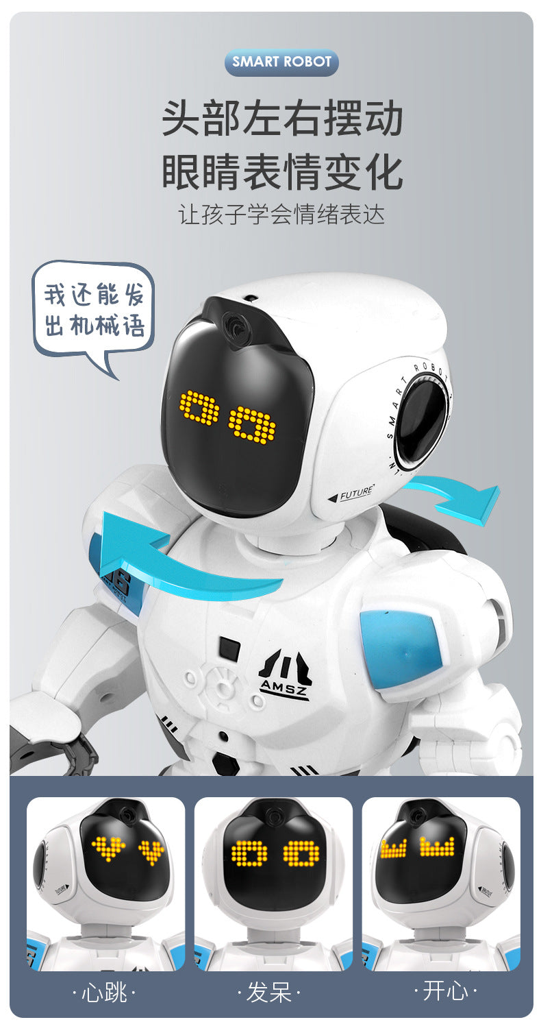 Leneng K30 Intelligent Programming Robot High-Tech Multi-Function Sensing Early Education Machine Children's Interactive Toy Wholesale