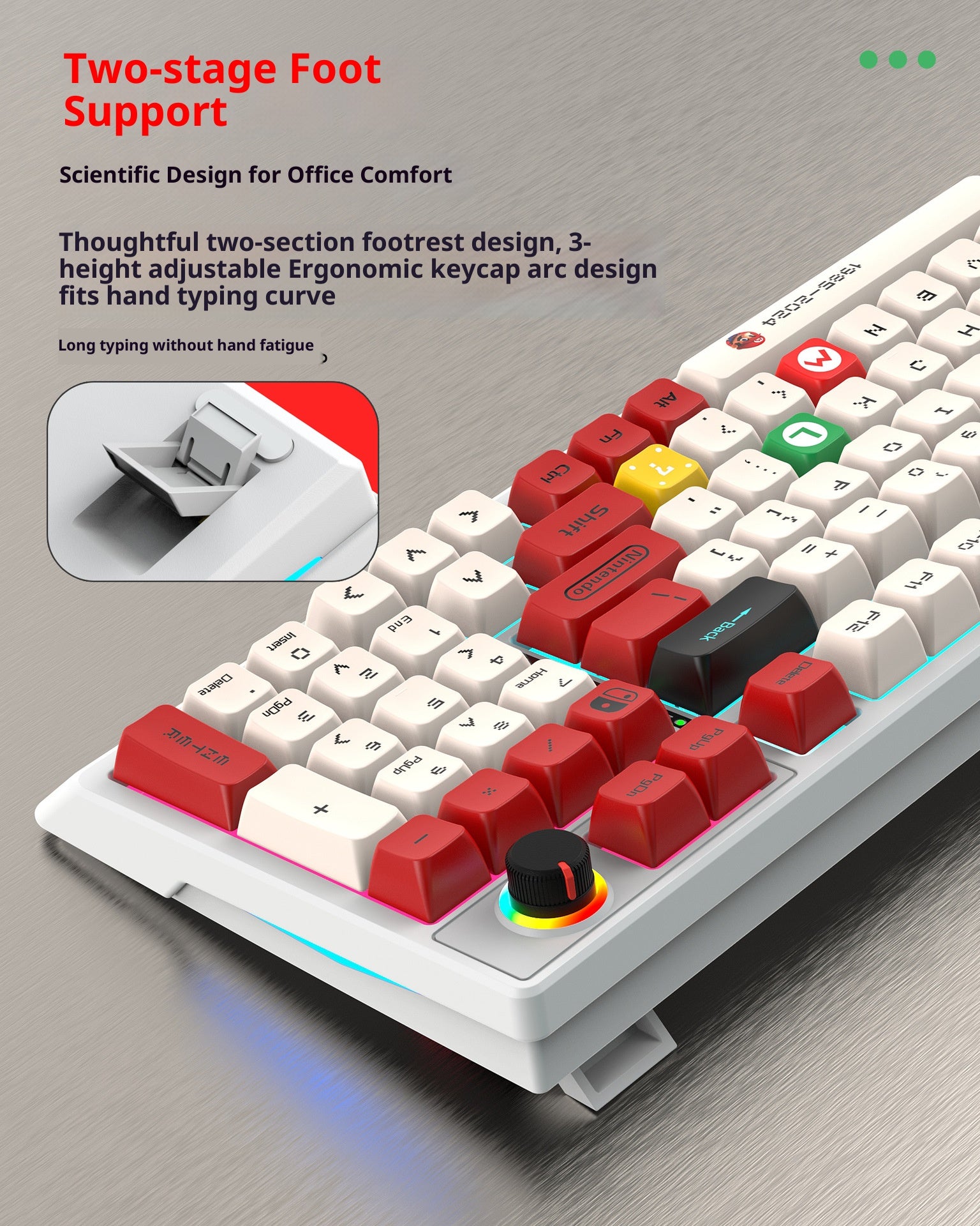 Wired mechanical keyboard