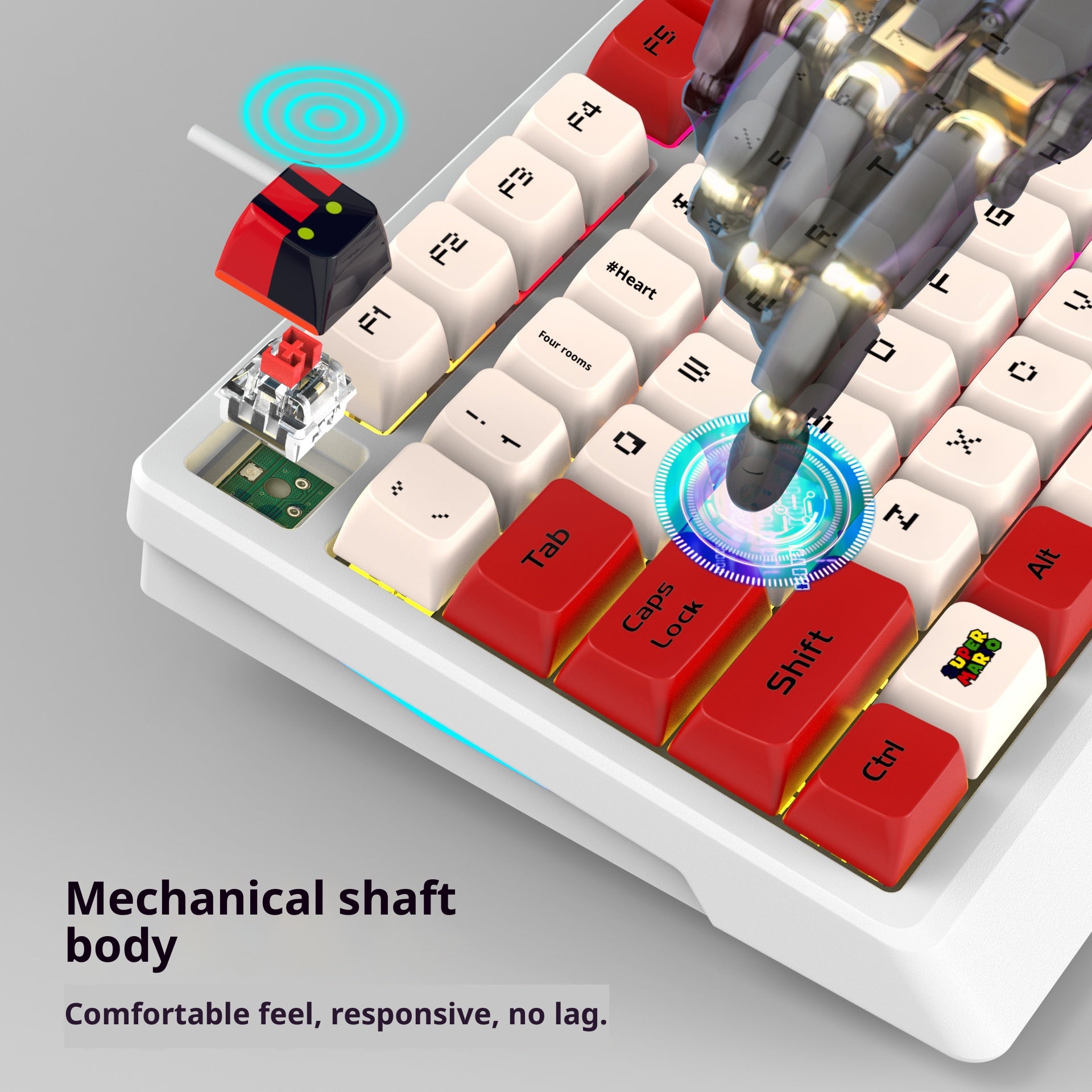 Wired mechanical keyboard