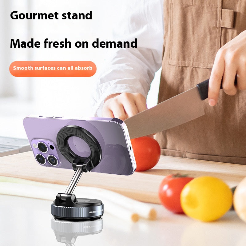 Mobile phone magnetic bracket