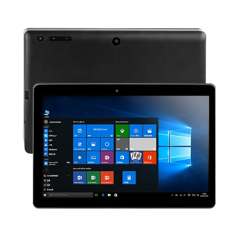 10.1inch Windows10 System Portable Online Class Office Stock Trading 2-in-1 Tablet Laptop
