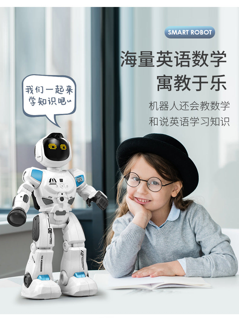 Leneng K30 Intelligent Programming Robot High-Tech Multi-Function Sensing Early Education Machine Children's Interactive Toy Wholesale