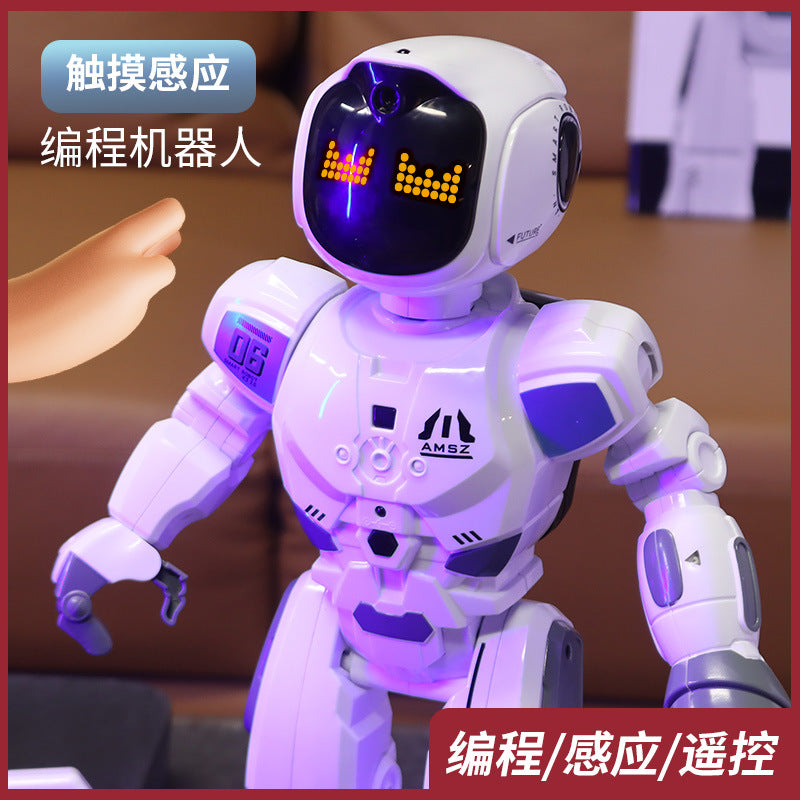 Leneng K30 Intelligent Programming Robot High-Tech Multi-Function Sensing Early Education Machine Children's Interactive Toy Wholesale